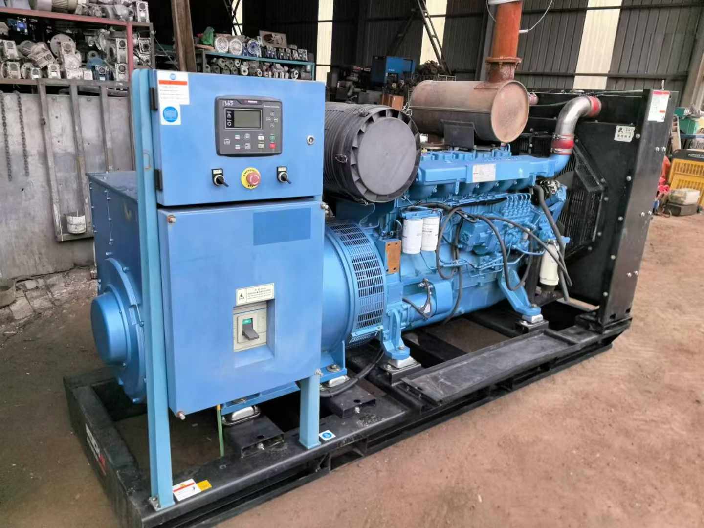 乐都500kW 柴油发电机组可带动设备功率的计算公式是什么?