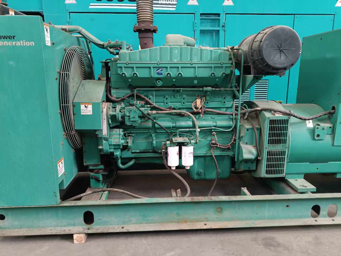 乐都过载会对 600kW 柴油发电机组造成哪些损害?
